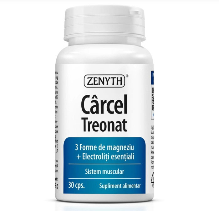 Carcel Treonat 30 Capsules – Magnesium & Nervous System Support