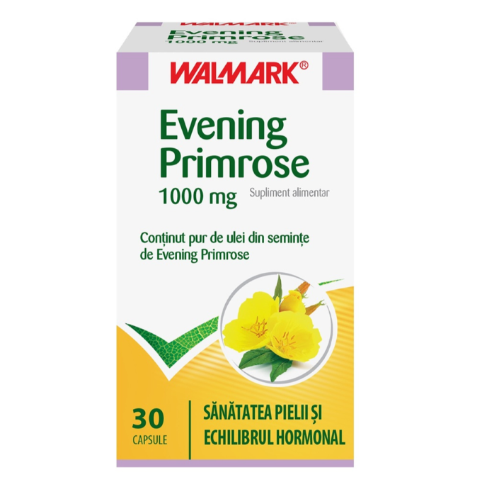 Evening Primrose 1000mg 30 Tablets – Hormonal & Women’s Health Support