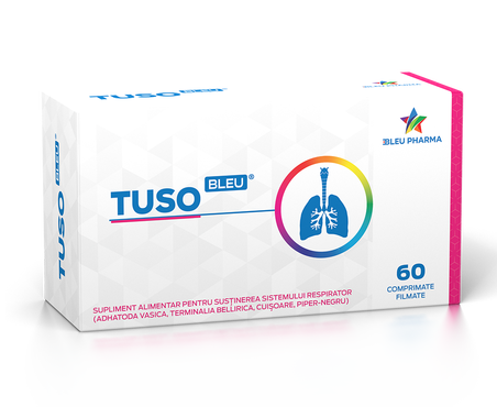 Tuso Bleu 60 Tablets – Cough & Respiratory Support