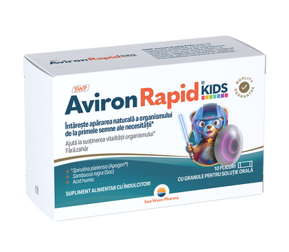 Aviron Rapid Kids 10 Sachets – Immune & Respiratory Support