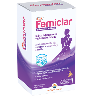 Femiclar Vaginal Gel 7 x 5ml – Intimate & Vaginal Care