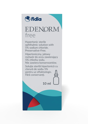 Edenorm Free Ophthalmic Solution 10ml – Eye Hydration & Comfort