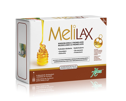 Melilax Adults 6 Microenemas – Constipation Relief & Bowel Care