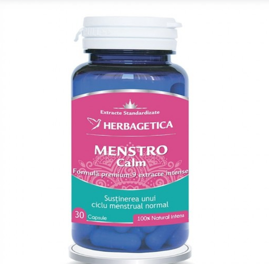Herbagetica Menstrocalm 30 Capsules – Menstrual Comfort & Women’s Health Support