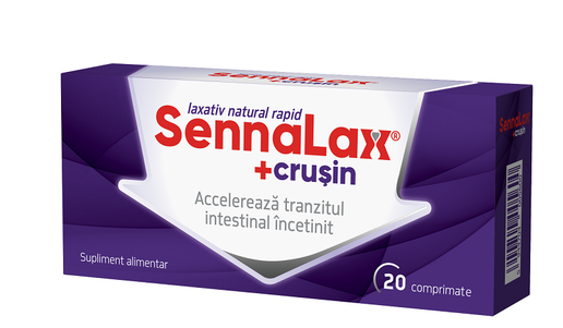 Sennalax Plus Crusin 20 Tablets – Natural Constipation Relief