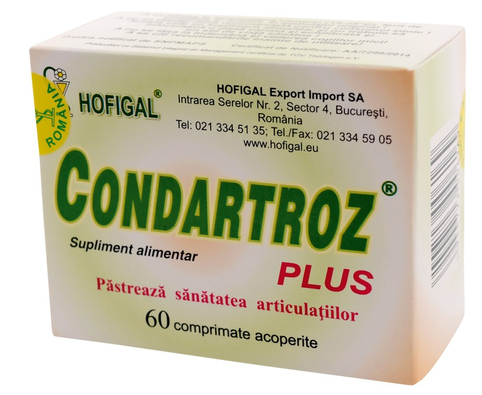 Condartroz Plus 60 Tablets – Joint & Cartilage Support