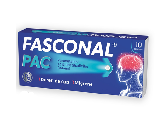 Fasconal PAC 10 Tablets – Pain Relief