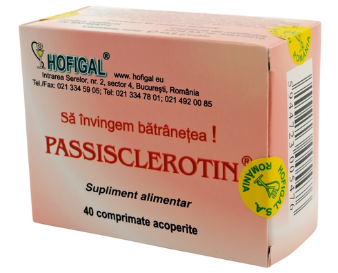 Passisclerotin 40 Tablets – Nervous System & Mental Wellness Support
