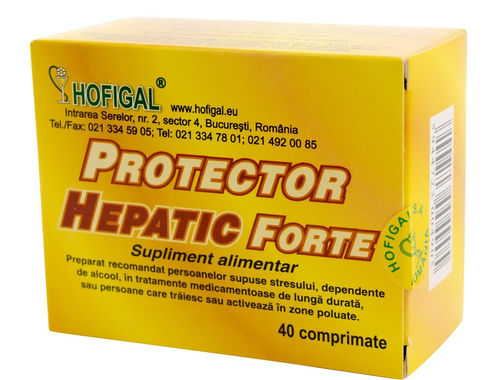 Protector Hepatic Forte 40 Tablets – Liver Health Support