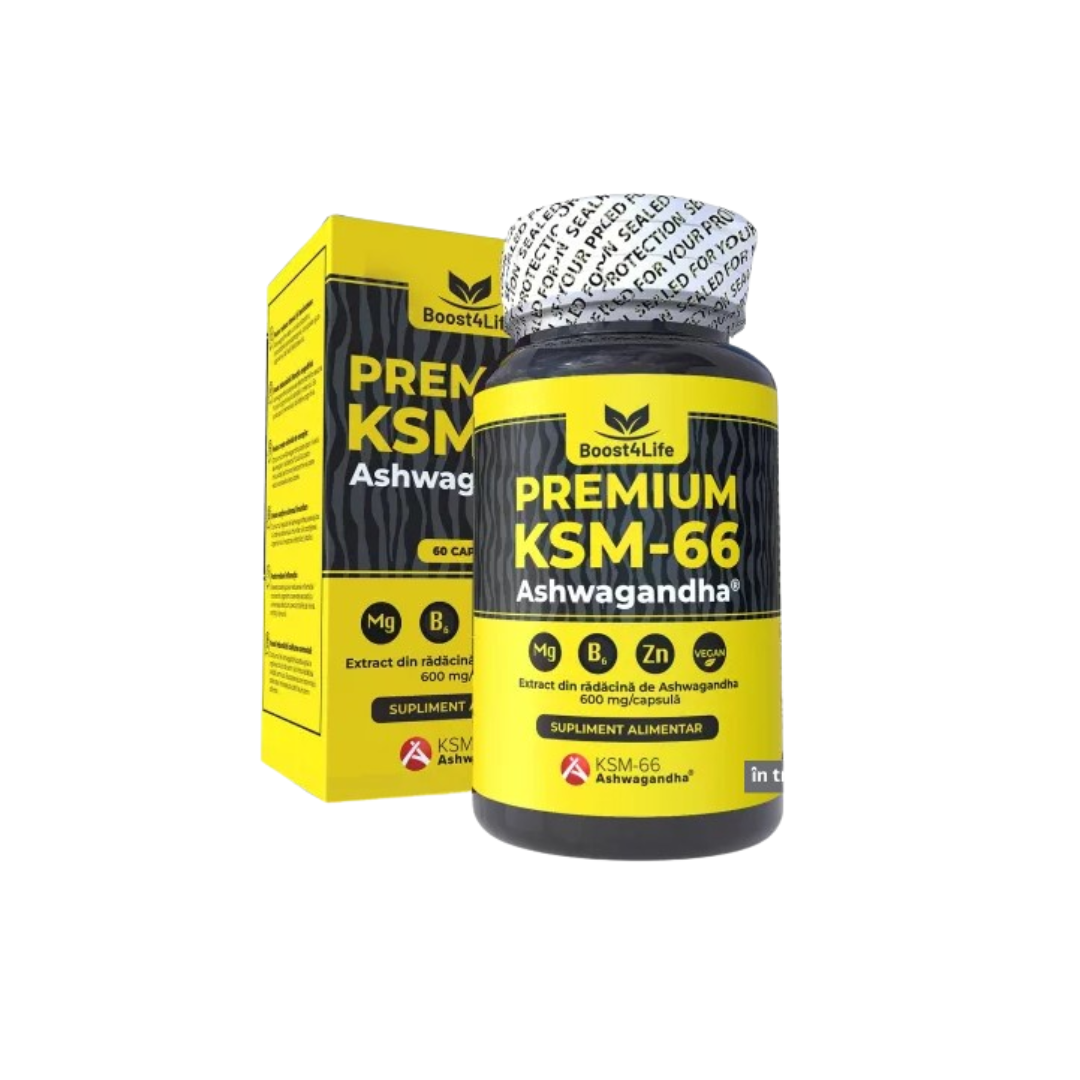 Ashwagandha KSM-66 Premium, 60 capsules vegan