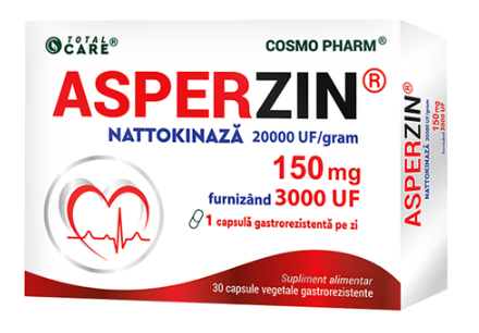 Asperzin Total Care 150mg 30 Capsules – Digestive & Immune Support