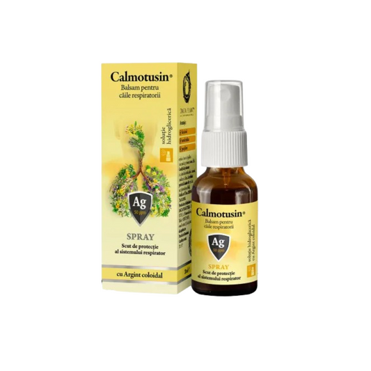 Calmotusin with colloidal silver without alcohol spray, 20 ml