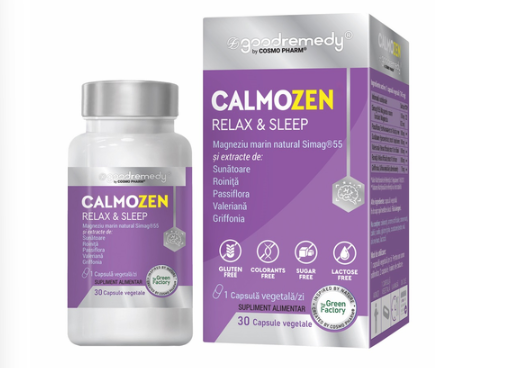 Calmo Zen Relax Sleep 30 Capsules – Natural Sleep & Relaxation Support
