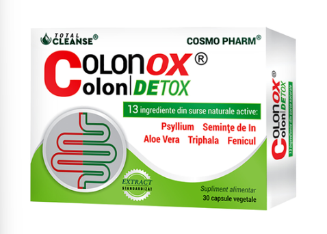 Colonox Colon Detox 30 Capsules – Digestive Cleanse Support