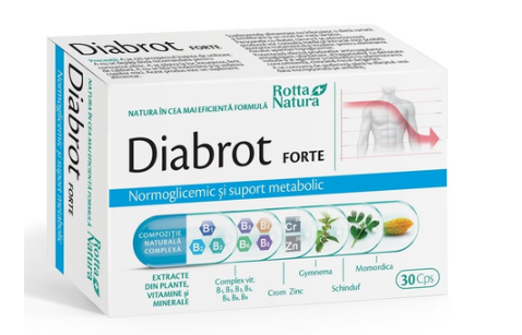 Diabrot Forte 30 Capsules – Natural Blood Sugar Support