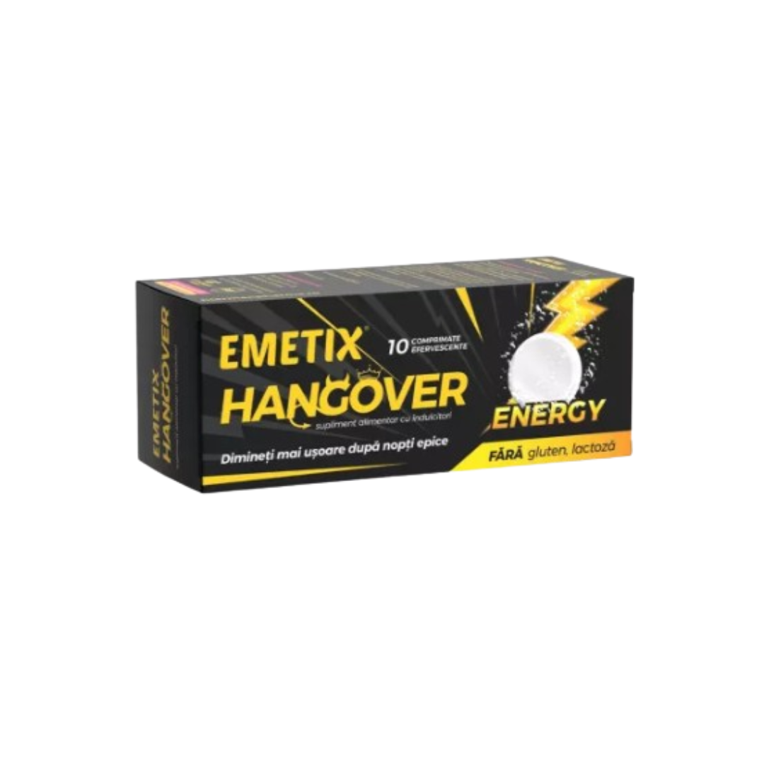 Emetix Hangover Energy, 10 tablets