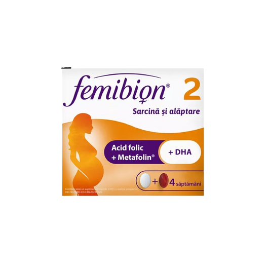 Femibion 2 pregnancy and breastfeeding, 28 tablets + 28 capsules