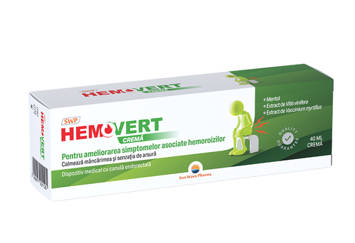 Hemovert Cream 40ml – Hemorrhoid Relief & Care