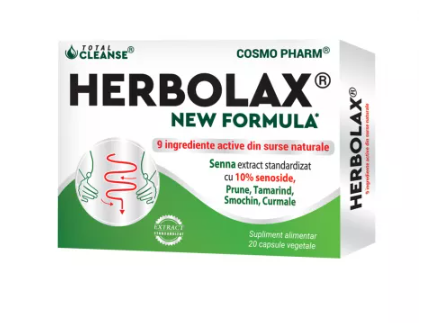 Herbolax New Formula 20 vegetable capsules