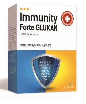 Supplement for the immune system Glukan Immunity Forte, 30 capsules