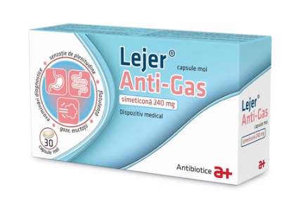 Lejer Anti-Gas, 30 capsules