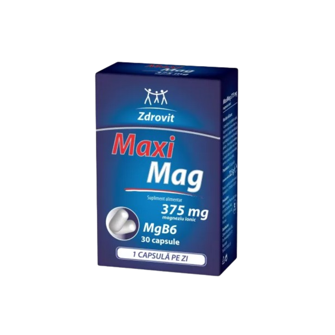 MaxiMag, 375 mg, 30 capsules