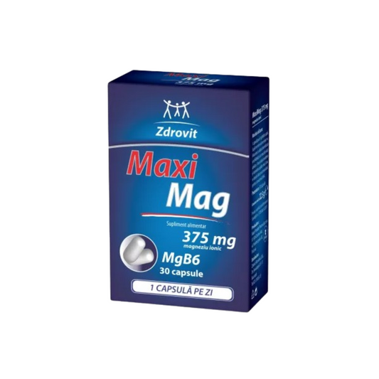 MaxiMag, 375 mg, 30 capsules