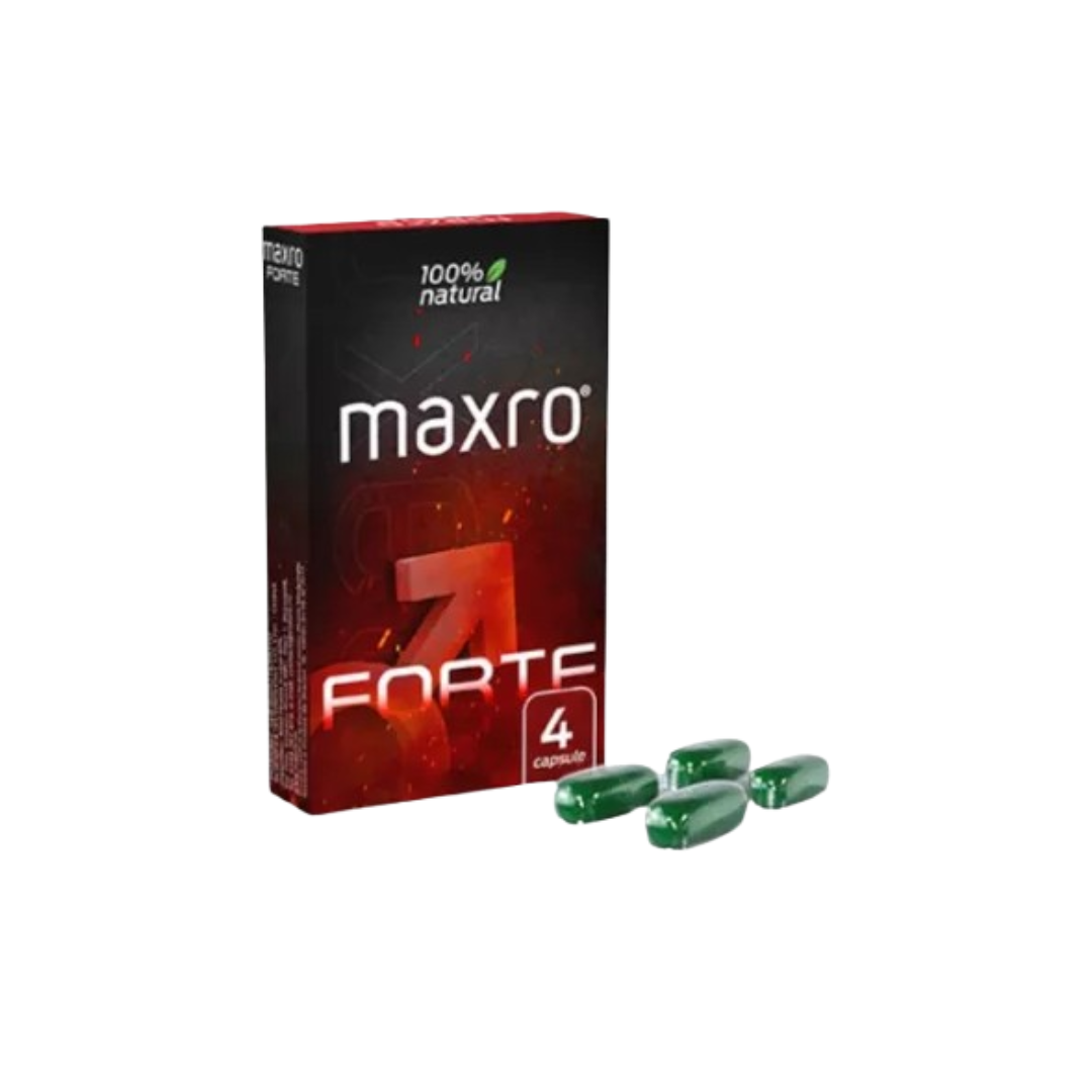 Maxro Forte, 4 capsules, support sexual performance