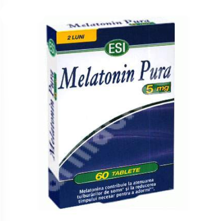 Pure Melatonin 5mg 60 Tablets – Sleep Support Supplement