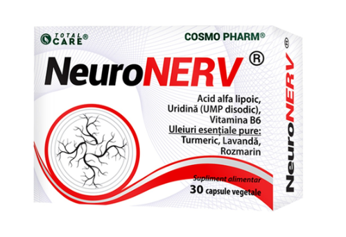 Neuronerv 30 Vegan Capsules – Stress Relief & Nervous System Support