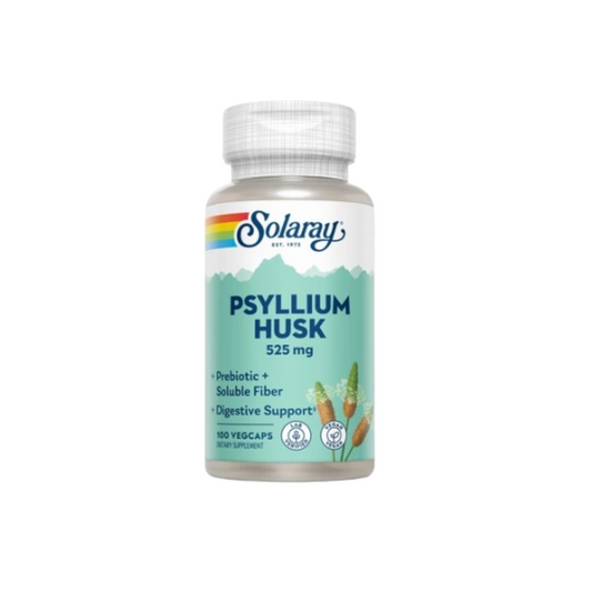 Psyllium Husk, 100 vegetable capsules