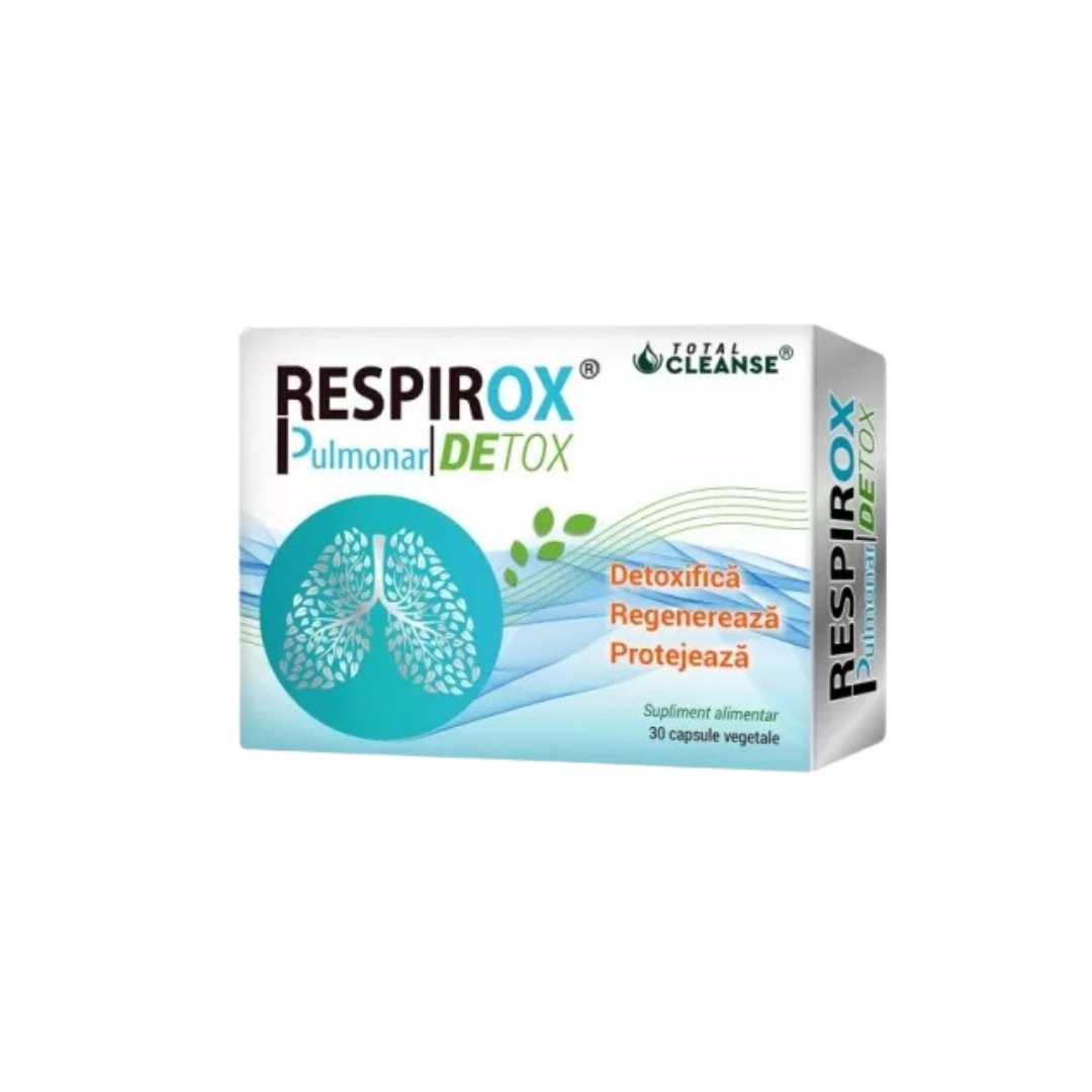 Respirox Pulmonar Detox Total Cleanse, 30 capsule – StoreofNature.com