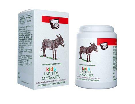 Donkey Milk Kids 10 Tablets – Immune & Nutritional Support