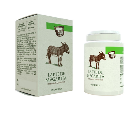 Donkey Milk 250mg 20 Capsules – Immune & Nutritional Support