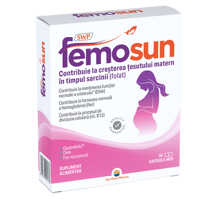Femosun 30 Soft Capsules – Pregnancy & Prenatal Support