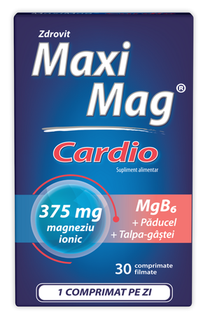 Maximag Cardio 375mg 30 Tablets – Cardiovascular & Magnesium Support