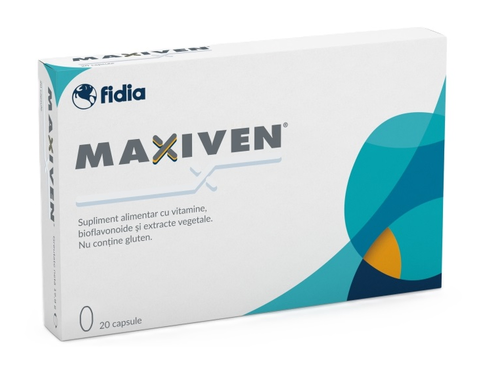 Maxiven 20 Capsules – Vein & Circulation Support
