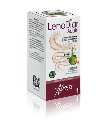 Lenodiar Adults 20 Capsules – Diarrhea & Digestive Support