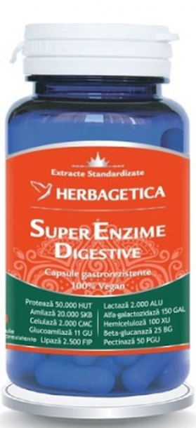 Super Digestive Enzymes 60 Capsules – Digestive & Gut Support