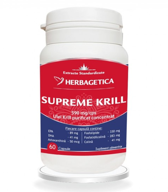 Supreme Krill Omega-3 Forte 60 Capsules – Heart & Cholesterol Support