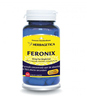 Feronix 60 Capsules – Iron & Nutritional Support