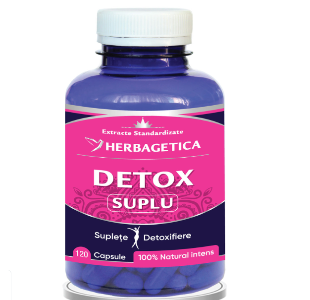 Detox Suplu 120 Capsules – Detox & Weight Management Support