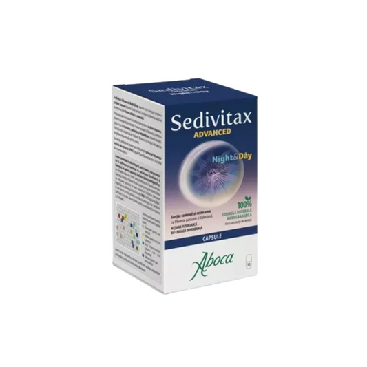 Sedivitax Advanced Night&Day, 30 capsules