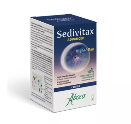 Sedivitax Advanced Night & Day 30 Capsules – Stress & Sleep Support