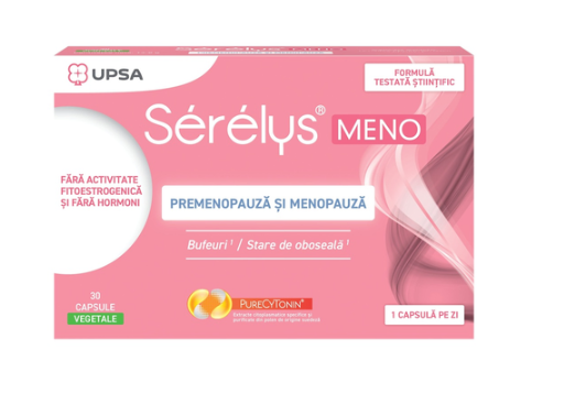 Serelys Meno 30 Vegan Capsules – Menopause Symptom Support