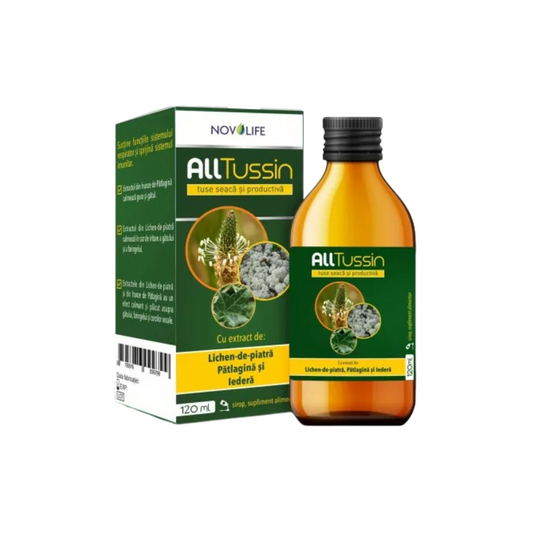 Syrup for dry and productive cough AllTusin, 120 ml