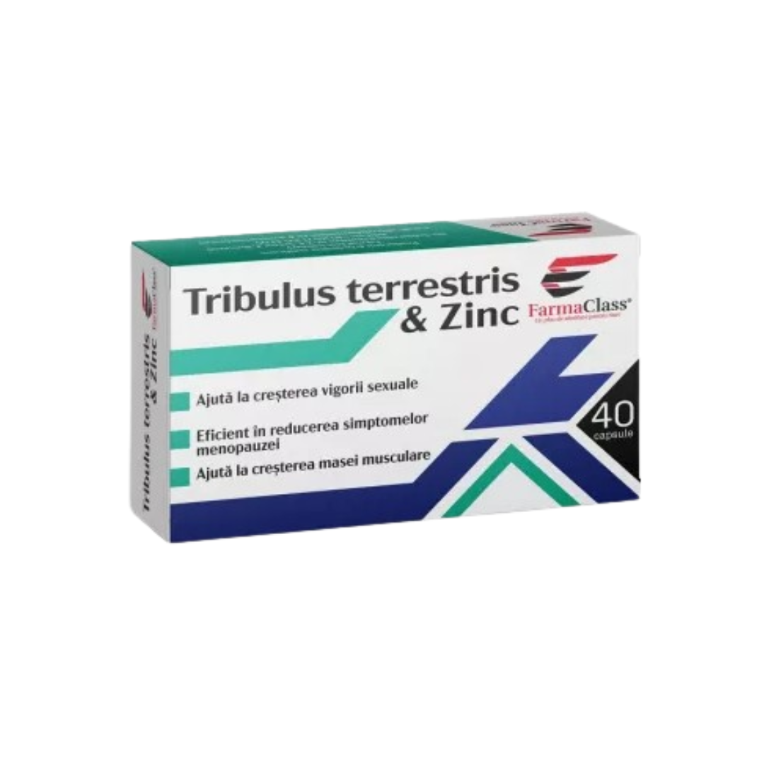 Tribulus Terrestris Zinc, 40 capsule