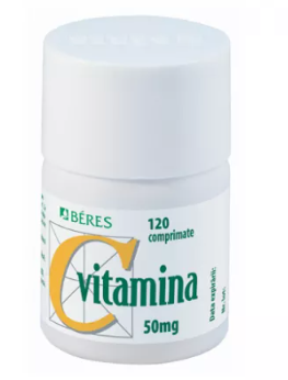 Vitamin C 50 mg, 120 tablets, Beres