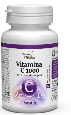 Vitamin C1000 with Zinc and D3, 60 tablets