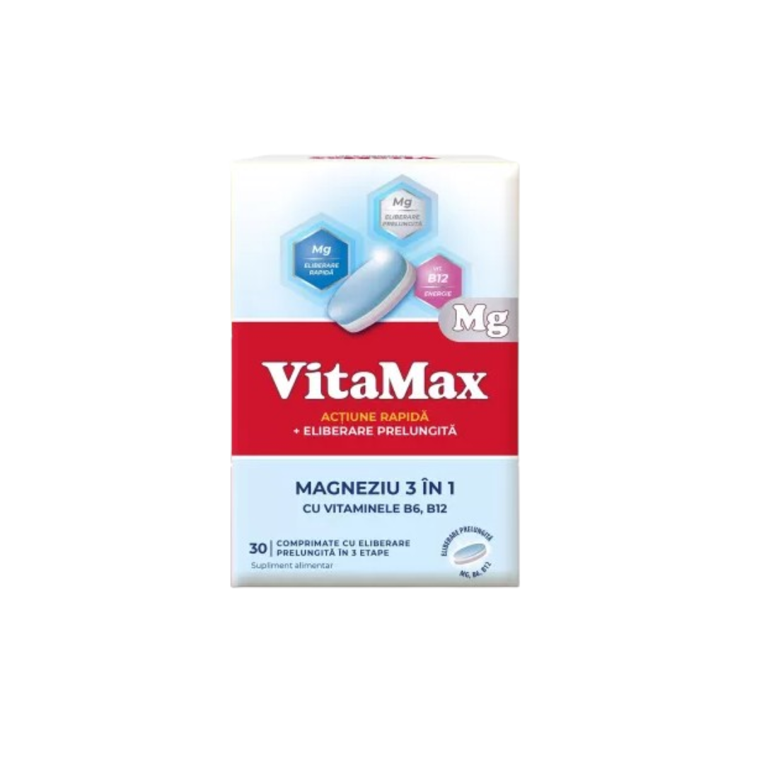 VitaMax Magnesium 3in1, 30 tablets